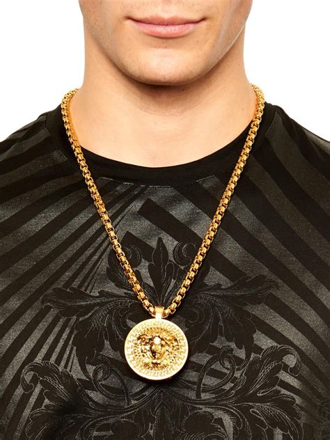 versace mens bracelets|versace gold necklace for men.